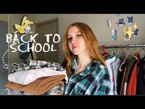 Видео: Back to school 2022 / Образы на учёбу 🛍 одежда в колледж🧚 бэк ту скул /покупки в секонд хенде 🛒