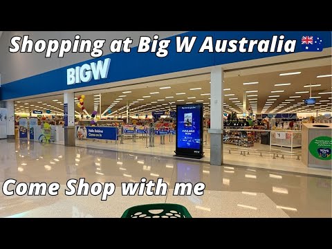 Видео: Шопинг в Big W Gold Coast Australia 🇦🇺 Торговый центр Robina