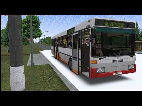 Видео: Omsi 2 Омнинск маршрут 106 автобус MB O407