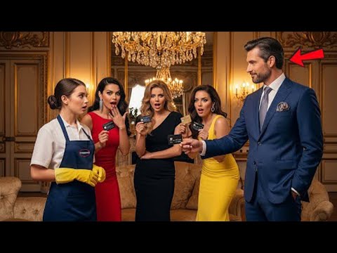 Видео: Миллионер вручил 4 карты БЕЗ ЛИМИТА 4 женщинам… но ГОРНИЧНАЯ его УДИВИЛА