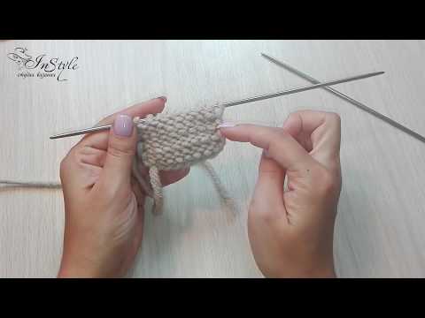 Видео: ЛИЦЕВАЯ И ИЗНАНОЧНАЯ ГЛАДЬ ► Уроки вязания ► Cпицами