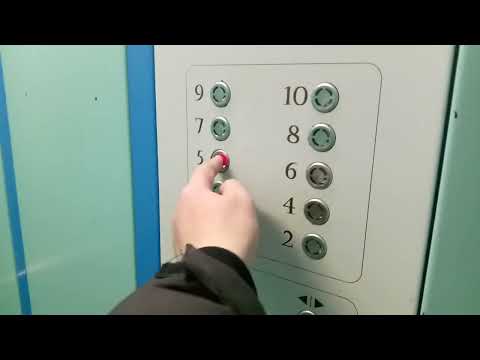 Видео: Лифт МЛМ 2010, 400кг, 1.0 м с. Лифт по адресу ( Псков, ул Инженерная 90в, подъезд 1)