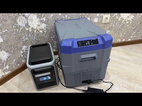 Видео: тест холодильника alpicool nl40 и зарядной станции romoss RM1200