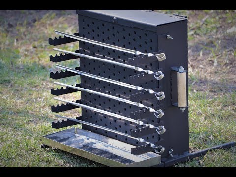 Видео: ВЕРТИКАЛЬНЫЙ МАНГАЛ! Готовим "БЕЗВРЕДНЫЙ" шашлык!