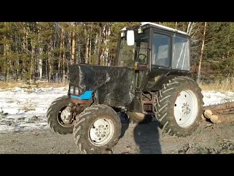 Видео: Рабочие будни. Трелюем на МТЗ-82