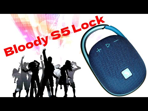 Видео: Портативная Bluetooth колонка A4Tech Bloody S5 Lock