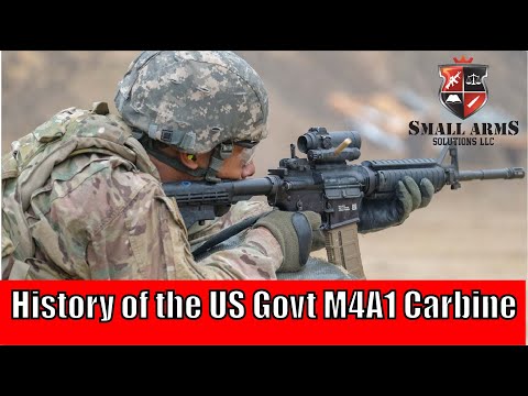 Видео: История карабина M4A1 правительства США
