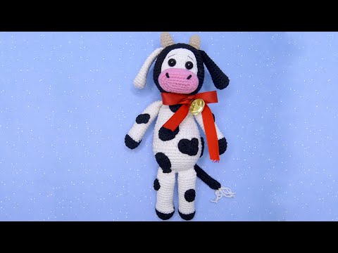 Видео: МК Бычок крючком. Вязаная игрушка крючком Бычок Малыш.