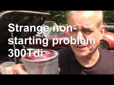 Видео: Заводится/не заводится 300tdi. Что происходит? Часть 1