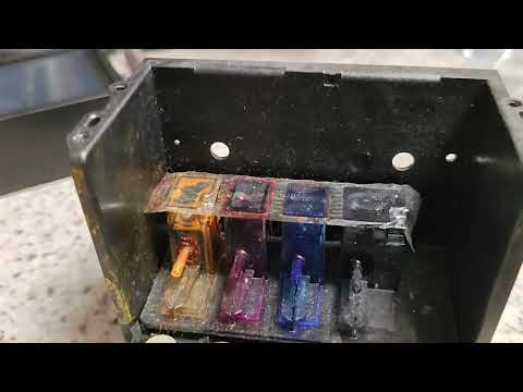 Видео: Защита головки hp designjet, officejet, от разрыва пленки
