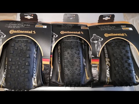 Видео: Continental Cross King , Race King Black Chili. Откуда разница в  100 грамм?