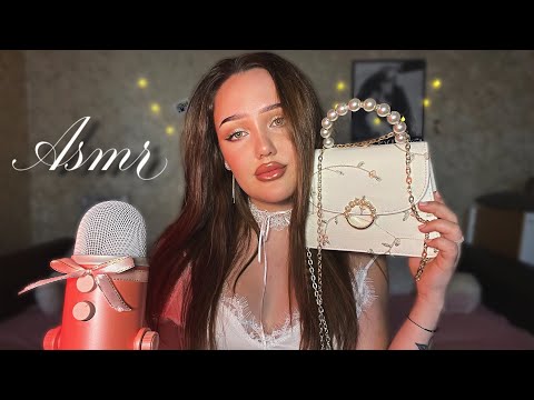 Видео: асмр что в моей весенней сумочке🕊️ | asmr 🤍