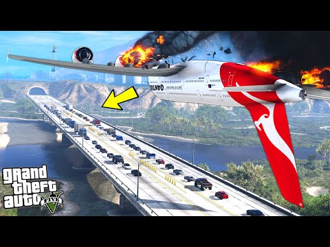 Видео: ОТКАЗ ВСЕХ СИСТЕМ! ПЕРЕВЁРНУТЫЙ САМОЛЁТ ИДЁТ НА ПОСАДКУ ► GTA 5