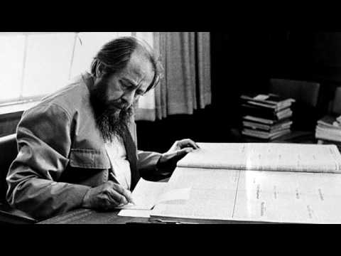 Видео: Речь А. Солженицына на церемонии вручения Нобелевской премии.