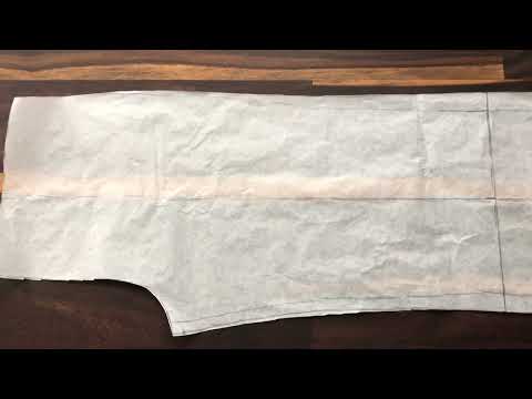 Видео: Как проверить выкройку брюк перед раскроем и изменить ширину брюк. Делюсь опытом.