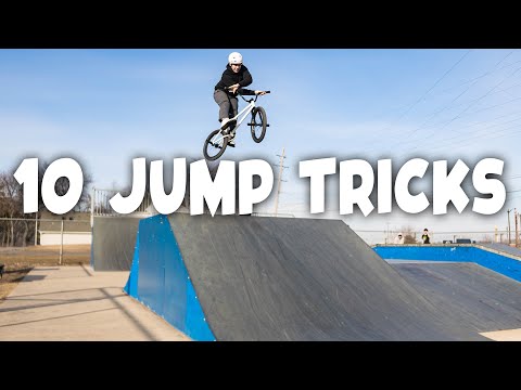Видео: 10 простых трюков на BMX для начинающих (прыжки на бокс)