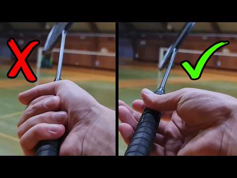 Видео: Как использовать пальцы и запястье для МОЩНЫХ ударов в бадминтоне?