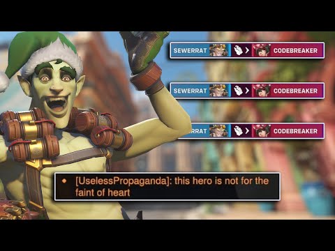 Видео: уничтожаем стримера Twitch на ХУДШЕЙ карте Junkrat...