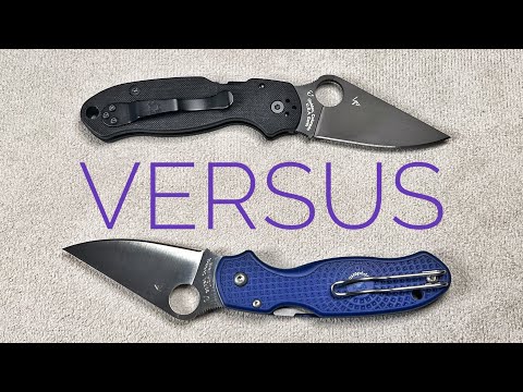 Видео: Versus Episode 14 — Spyderco Para 3 против Para 3 Lightweight