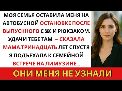 Видео: Мои родители бросили меня после окончания школы. Спустя годы я появился на их встрече....
