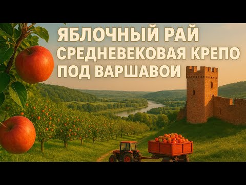 Видео: Секретное место под Варшавой! Райские сады, река и сказочная крепость, которую покорила даже бабушка