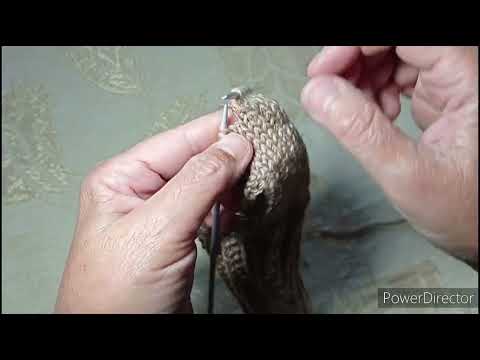 Видео: Как вязать "бабушкину"пятку/МК для начинающих