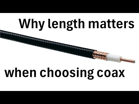 Видео: Почему длина имеет значение при выборе коаксиальной линии питания