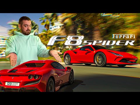 Видео: D3 Ferrari F8 Spider Ну такое.