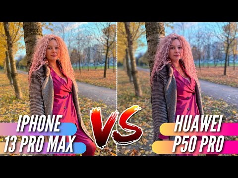 Видео: IPHONE 13 PRO MAX vs HUAWEI P50 PRO. Большое сравнение камер.