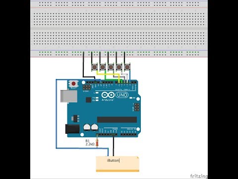 Видео: Работа с iButton на Arduino. Дубликатор ключей iButton