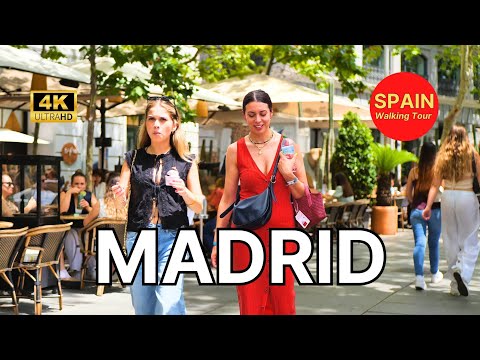 Видео: 🇪🇦[4K 60fps] МАДРИД, Испания (столица) ✅️ Вот такое лето в Мадриде! 🔥 ПЕШЕХОДНАЯ ЭКСКУРСИЯ
