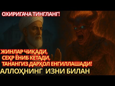 Видео: КЎПЧИЛИК БУ РУҚИЯНИ ТИНГЛАШГА ЧИДАЙ ОЛМАЙДИ! ТАНА ҚИЗИБ, ЖИН ҚИЧҚИРИҚ БИЛАН ЧИҚАДИ РУҚИЯ ВАҚТИДА!