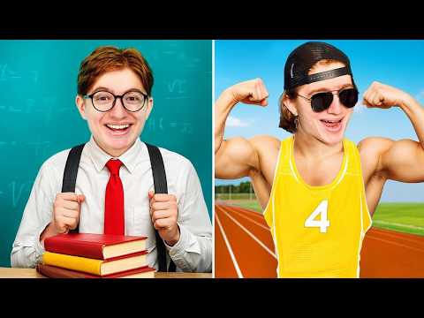 Видео: ОТ БОТАНА ДО ШКОЛЬНОГО БАД БОЯ ЗА 24 ЧАСА!