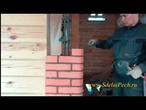 Видео: Кирпичная опора