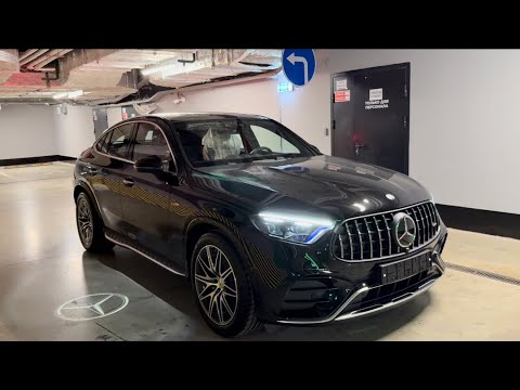 Видео: MERCEDES GLC 43 AMG COUPE 2025, черный . Игрушка или зверь на дороге?