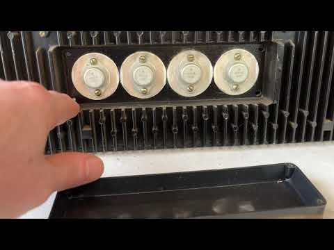 Видео: Reel to reel Снежеть 110 power amplifier підсилювач