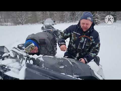 Видео: Рыбалка на Вятке, ночуем в палатке Берег. 80 км на снежиках до озёр.