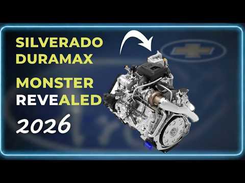 Видео: Представлен двигатель Chevrolet Silverado 2500 Duramax MONSTER 2026 года