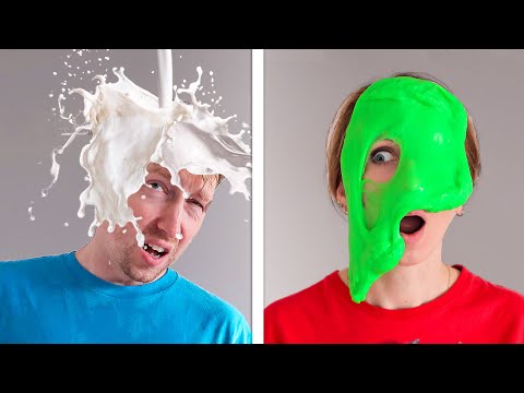 Видео: Илья придумал ПРОИГРАЙ И СТРАДАЙ ЧЕЛЛЕНДЖ ! Выполняем ЗАДАНИЯ и ПРОИГРЫВАЕМ ! Картонка