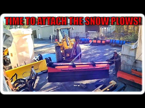 Видео: Готовим все наши снегоочистители к сезону!