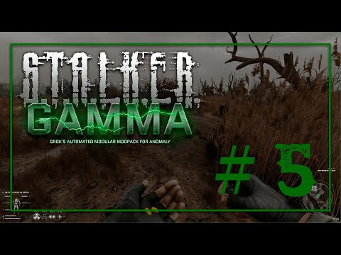 Видео: Stalker Anomaly G.A.M.M.A. Прохождение #5 Поднимаем Чистое небо с колен