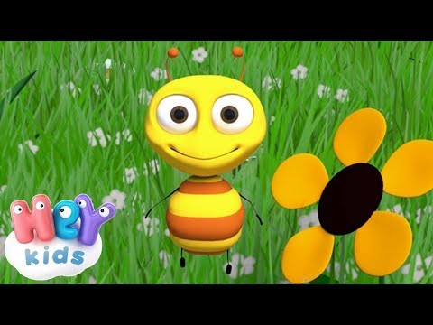 Видео: Бръм, бръм, бръм 🐝 Детски Песни - HeyKids