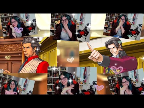 Видео: TarelkO и суд с молодым Эджвортом и Годо в Ace Attorney (лучшие моменты)