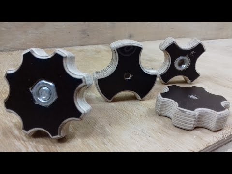 Видео: Барашки из фанеры/Knobs