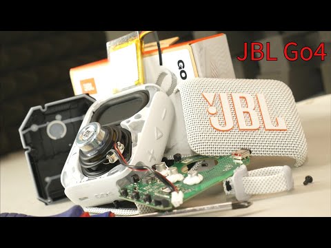Видео: Разборка колонки JBL GO 4 + бесплатный тест Air Bass