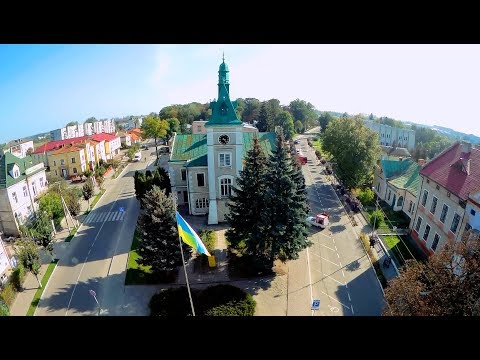 Видео: Аерозйомка м. Кам'янка-Бузька Осінь 2017