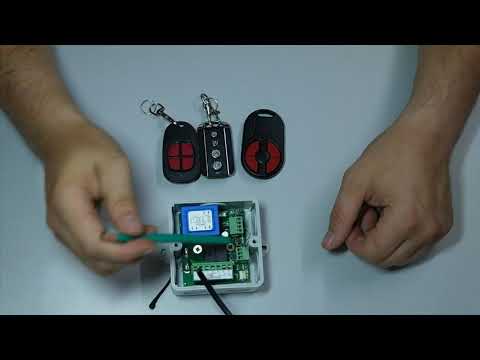 Видео: Копирование пульта nero radio 8101-2m  8101-4m  с динамическим кодом на SKR-4