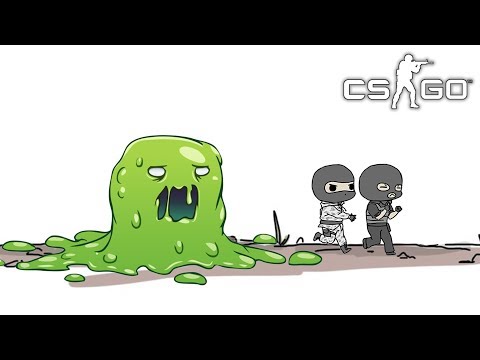 Видео: СКЛИЗКИЙ ОХОТНИК ПРОНИКНЕТ ВО ВСЕ МЕСТА (CS:GO, КС:ГО, УГАР)