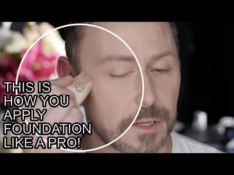 Видео: КАК НАНОСИТЬ ТОНАЛЬНУЮ КРЕМ-ОСНОВУ КАК ПРОФЕССИОНАЛ