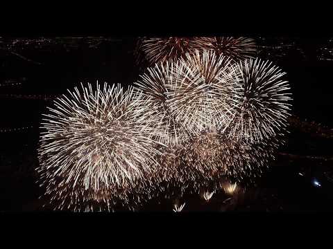 Видео: 4К drone - церемония закрытия фестиваля "Круг Света 2018" с квадрокоптера!